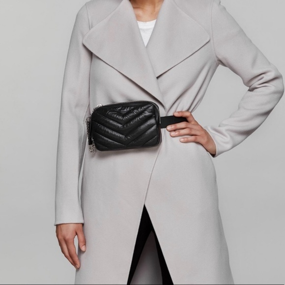 Mackage Handbags - Mackage Jayme Puffer Belt Bag Black